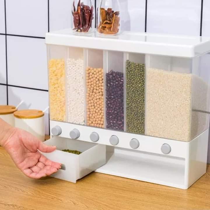 10KG Wall-Mounted Cereal Container