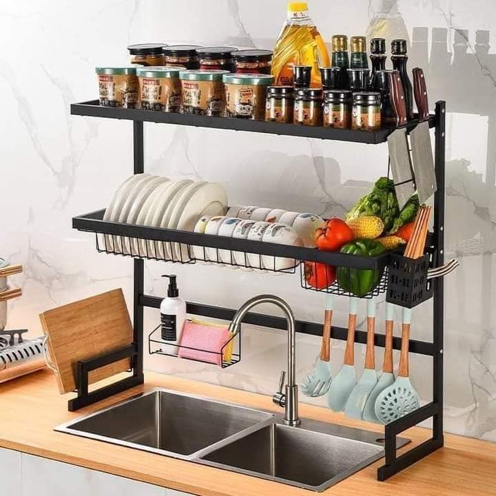 Double Layer Sink Rack