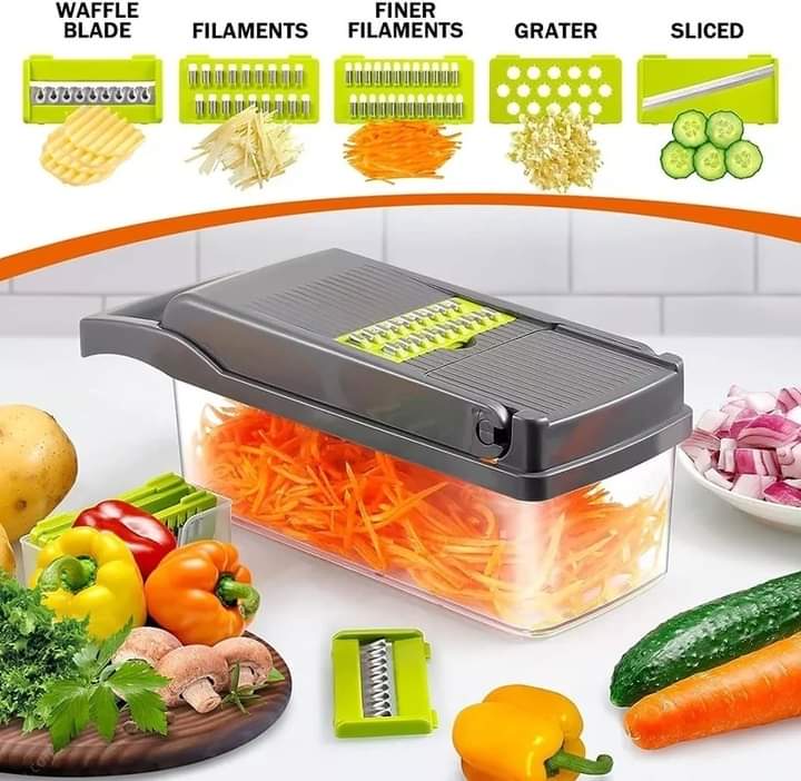 12 in 1 Multifunctional Vegetable Slicer Cutter