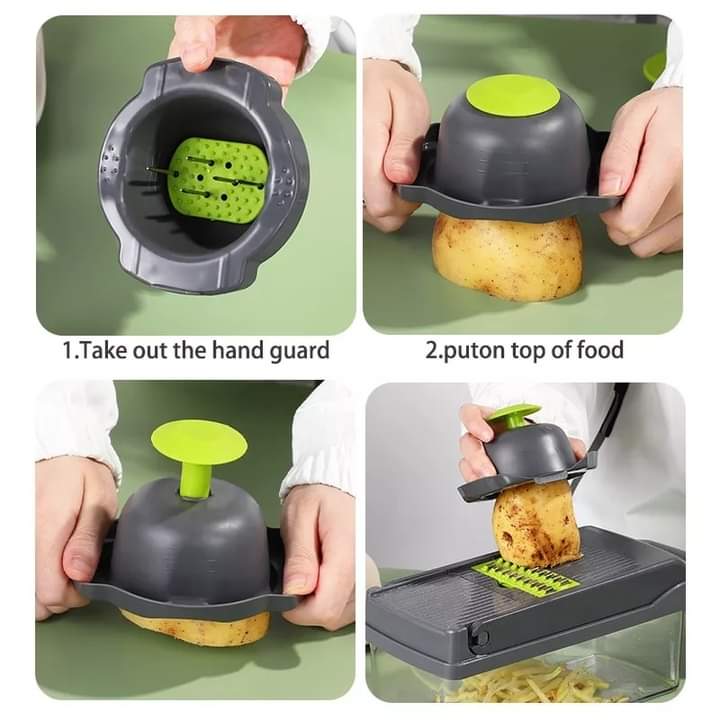 12 in 1 Multifunctional Vegetable Slicer Cutter