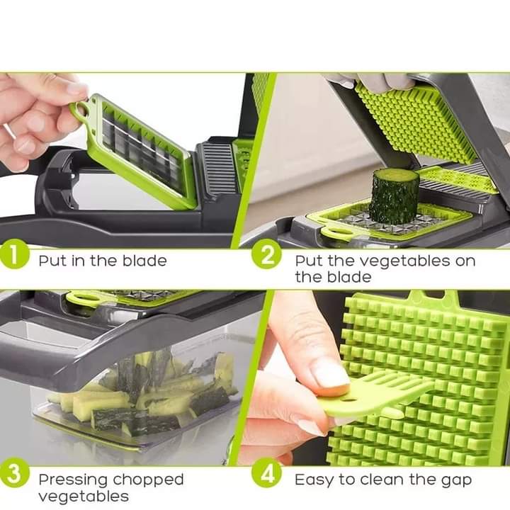 12 in 1 Multifunctional Vegetable Slicer Cutter