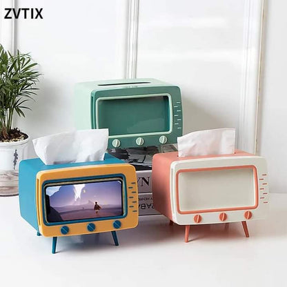 Tv Design Tissue Box