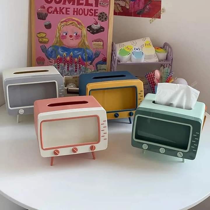 Tv Design Tissue Box