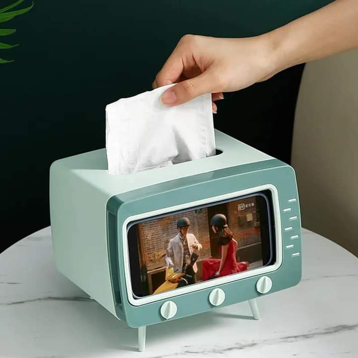 Tv Design Tissue Box