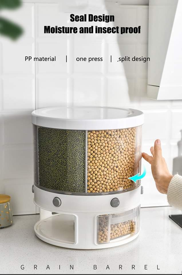 Round Cereal Dispenser