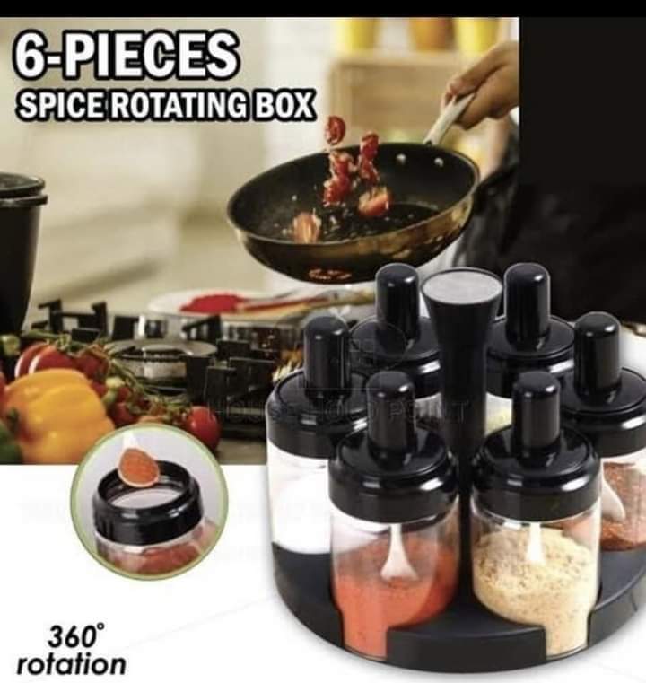 Rotating Spice Rack