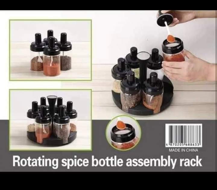 Rotating Spice Rack