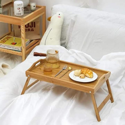 Bamboo Bed Table Tray