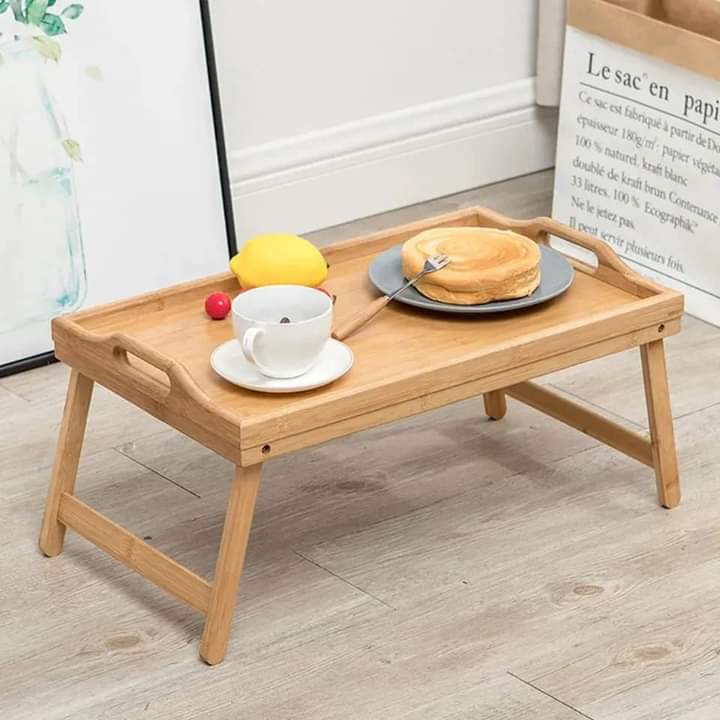 Bamboo Bed Table Tray