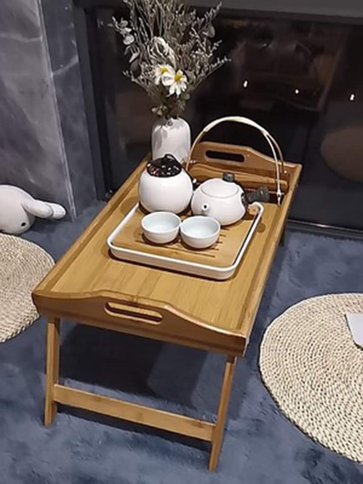 Bamboo Bed Table Tray