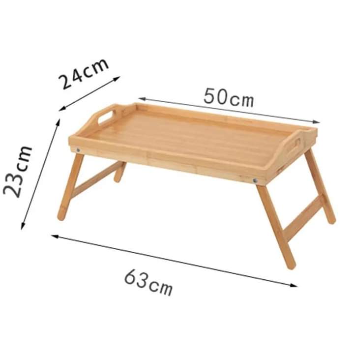 Bamboo Bed Table Tray