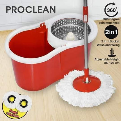 Spin Mop (Steel Bucket)