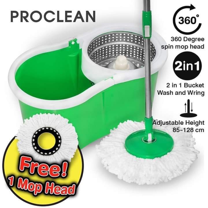 Spin Mop (Steel Bucket)