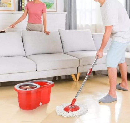 Spin Mop (Steel Bucket)