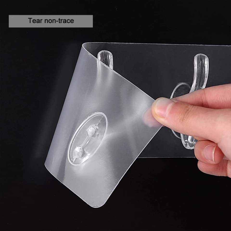 Transparent Silicone Wall Hook