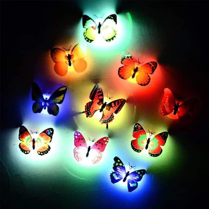 12pcs Led Butterfly Wall Sticker