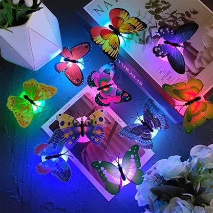 12pcs Led Butterfly Wall Sticker