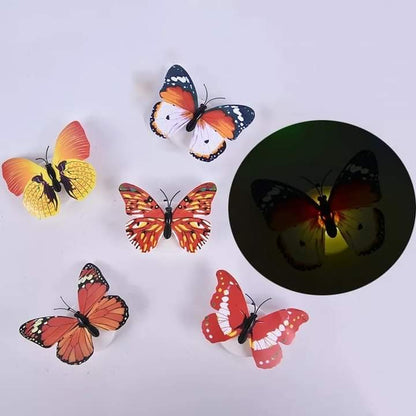 12pcs Led Butterfly Wall Sticker