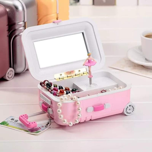 Mini Suitcase Jewellery Organizer