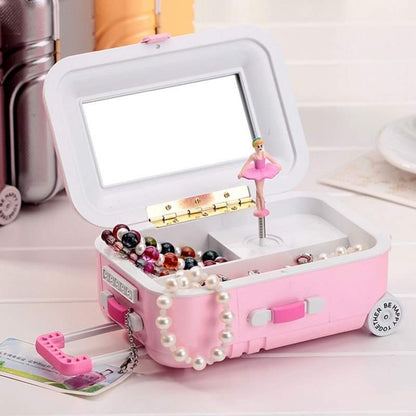 Mini Suitcase Jewellery Organizer