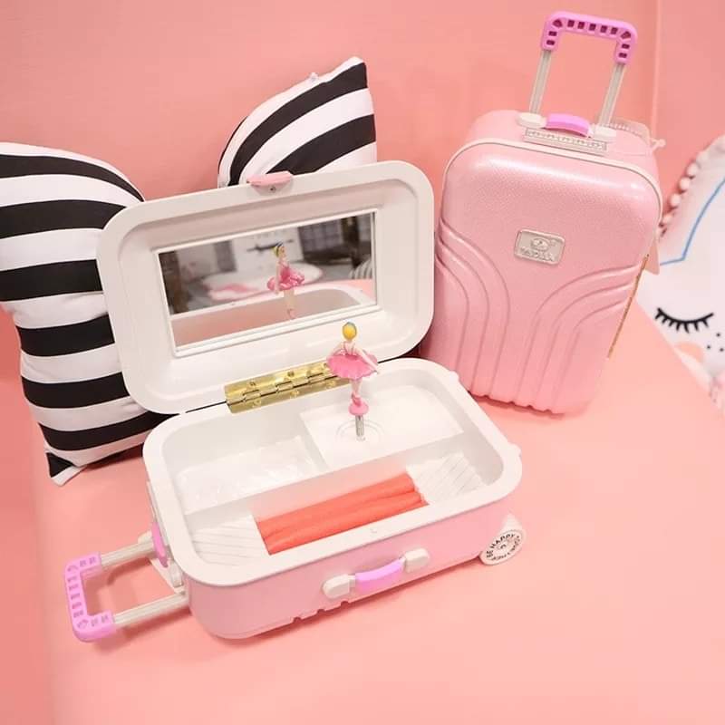 Mini Suitcase Jewellery Organizer