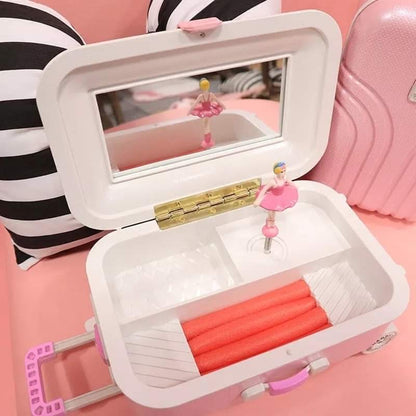 Mini Suitcase Jewellery Organizer