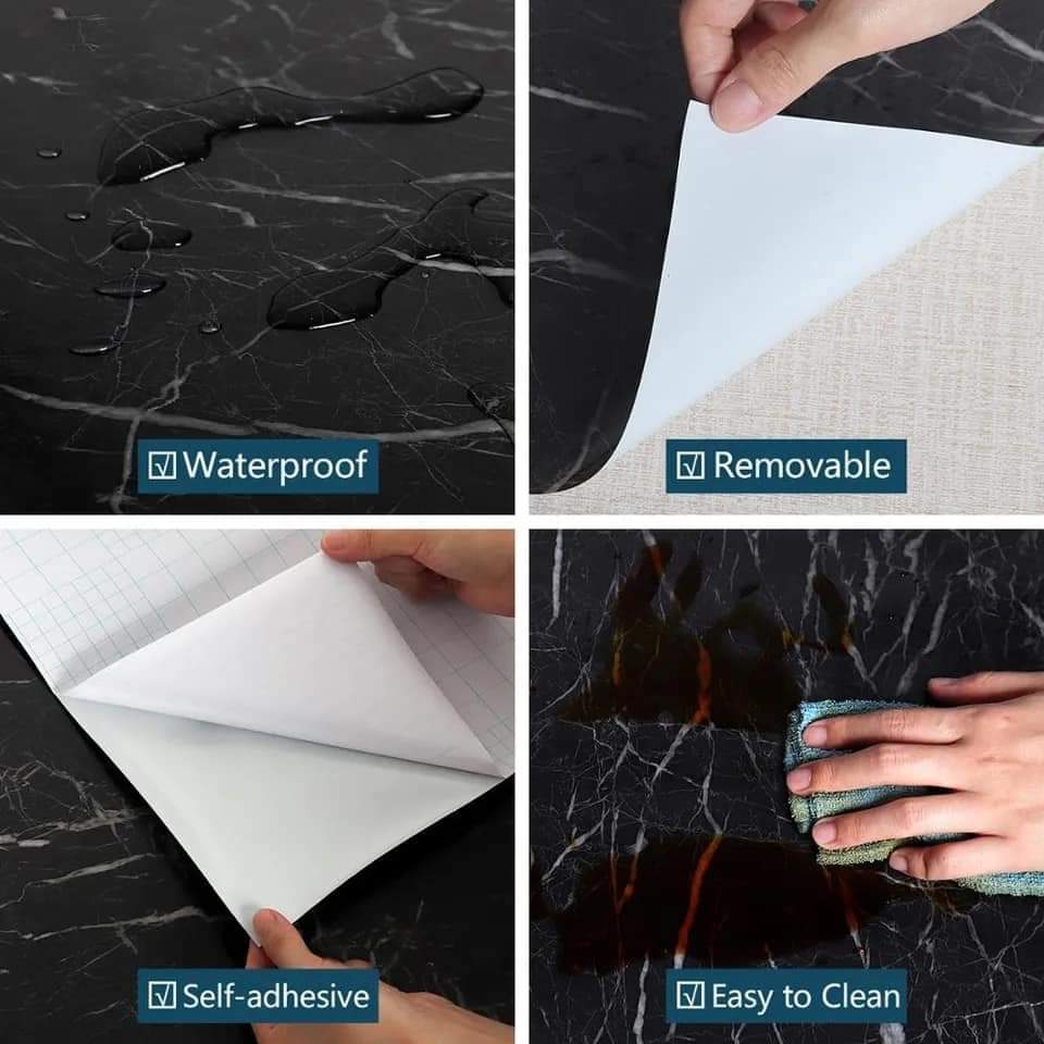 Marble Vinyl Self Adhesive Sheet