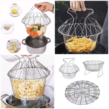 Stainless Steel Frying Chef Basket