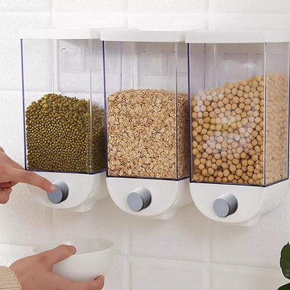 1000ML Press Wall Mounted Cereal Dispenser