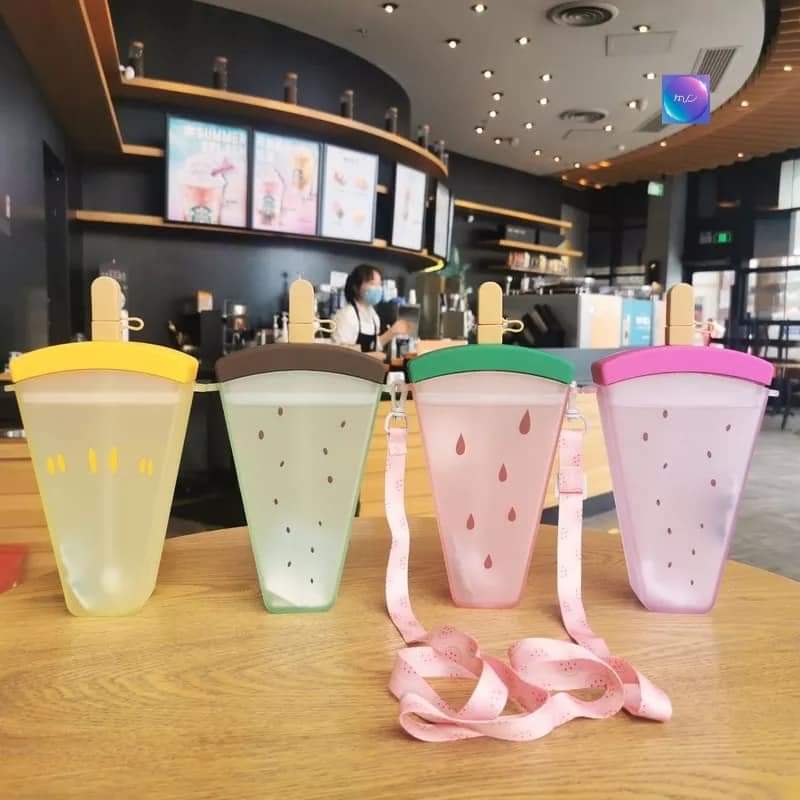 320ML Ice Cream Shape Water Bottle