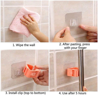 Wall Mounted Mop Holder