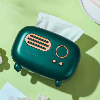 Radio Design Tissue Box