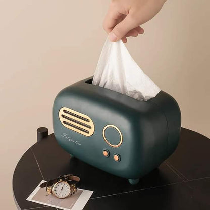 Radio Design Tissue Box