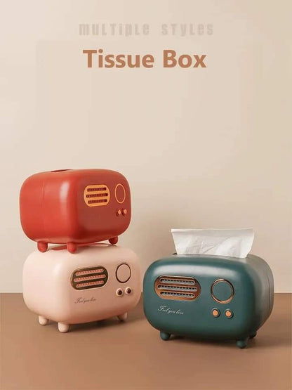 Radio Design Tissue Box