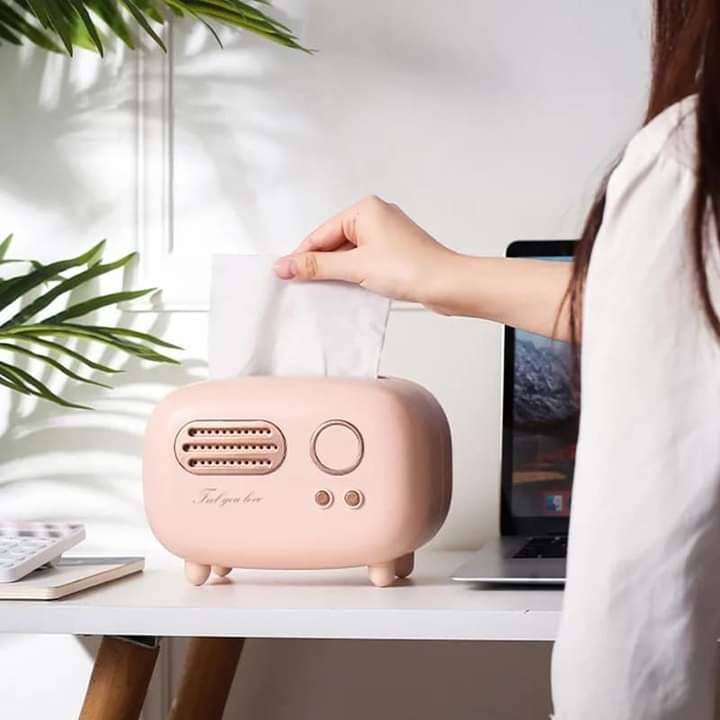 Radio Design Tissue Box